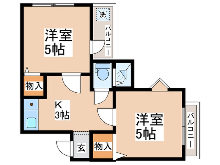 アステールⅠの物件間取画像