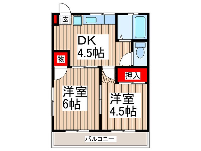 物件間取画像