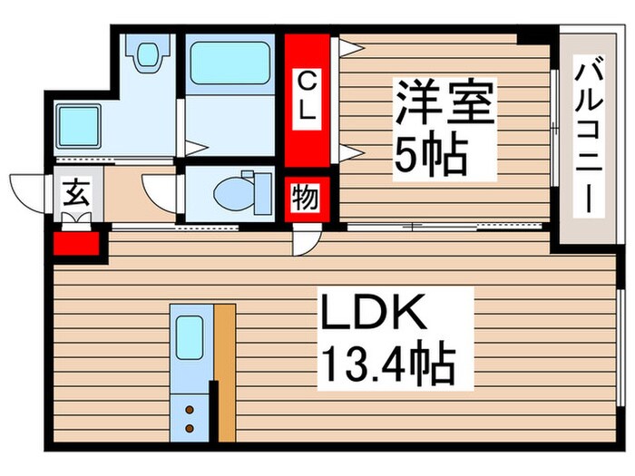 仮）三郷市谷中ﾏﾝｼｮﾝ新築工事の物件間取画像