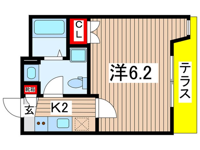 仮）湊町３丁目新築工事の物件間取画像