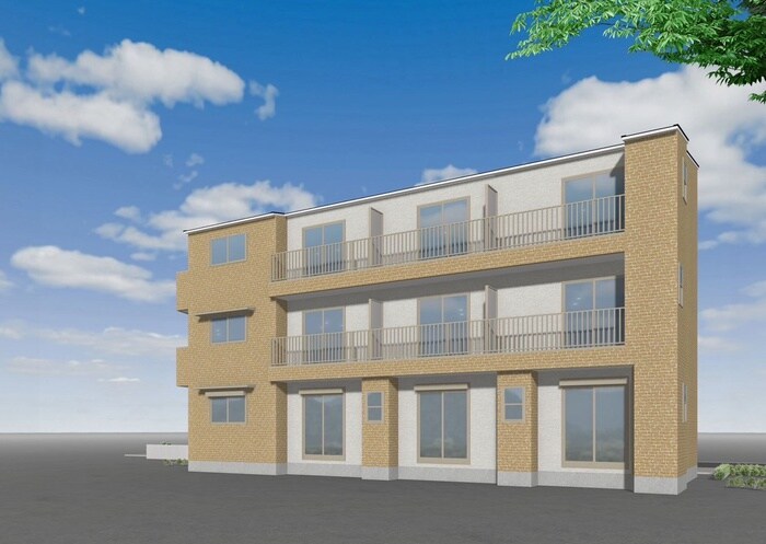 仮）湊町３丁目新築工事の物件外観写真