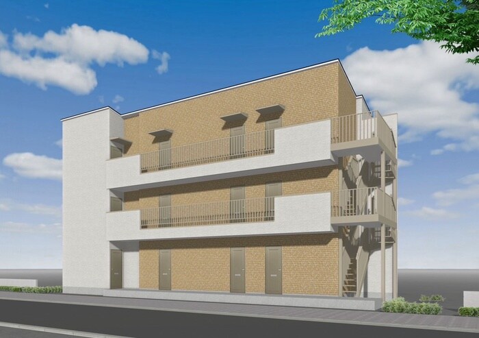 仮）湊町３丁目新築工事の物件外観写真