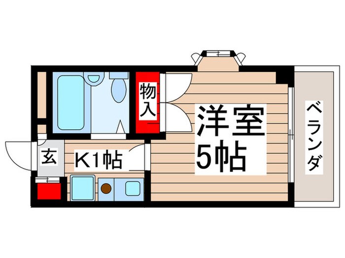 アースカーサの物件間取画像