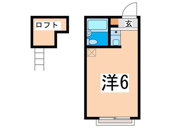 ヴィオロン松崎の物件間取画像