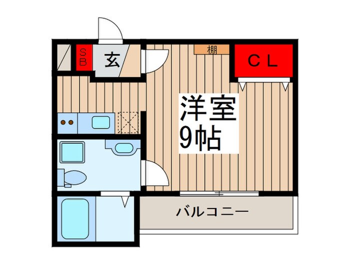 物件間取画像