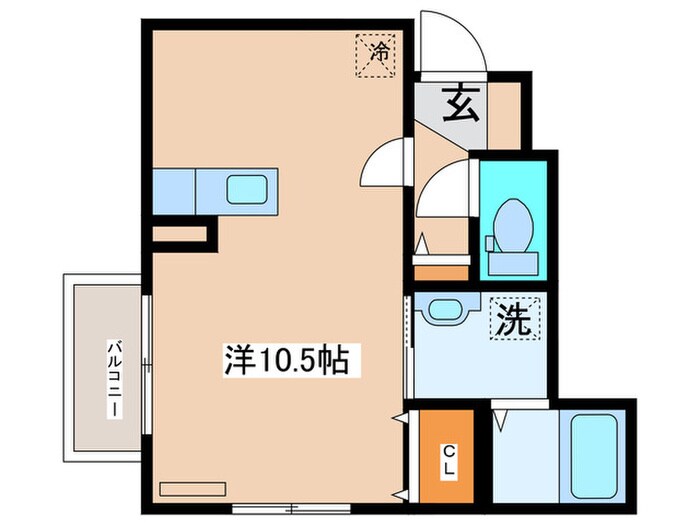 ラ・グラシューズの物件間取画像