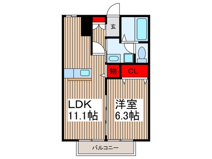 シェイヴルの物件間取画像