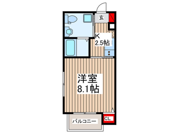 仮）MELDIA西所沢Ⅲの物件間取画像