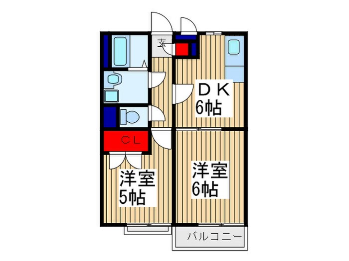 物件間取画像