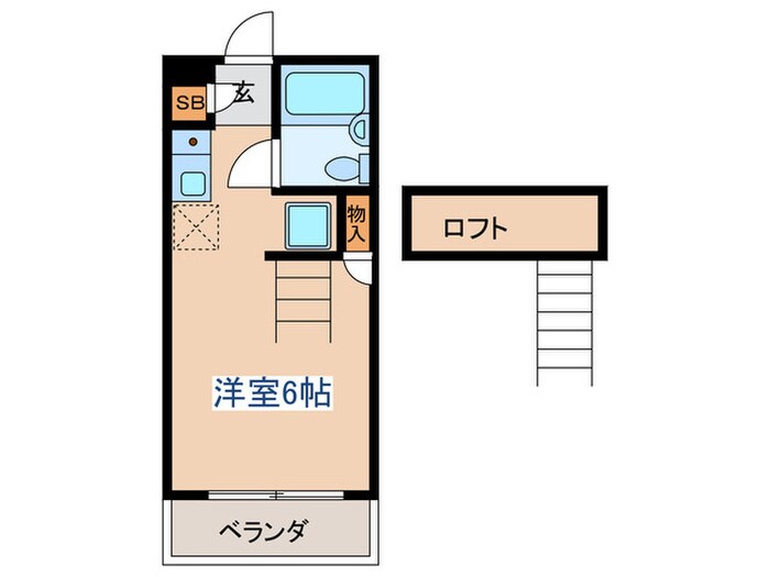 メゾンマリアの物件間取画像