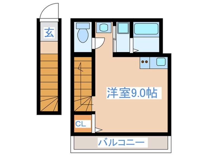 アクアシティ元本郷の物件間取画像