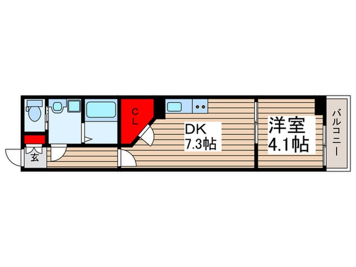 SHELL　MAISONの物件間取画像