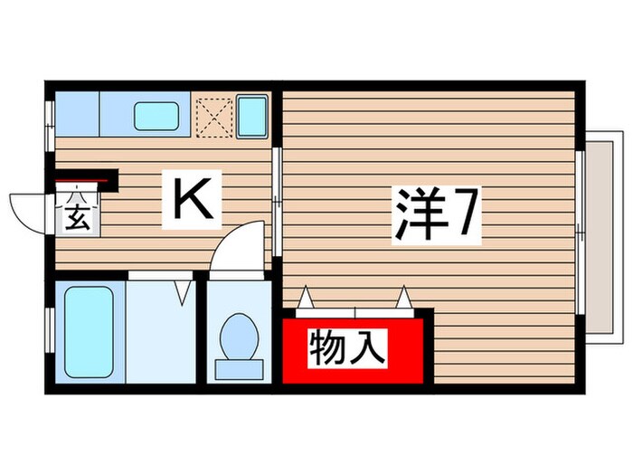 トアイモワⅢの物件間取画像