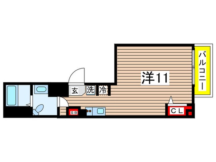 レガーロ南砂の物件間取画像