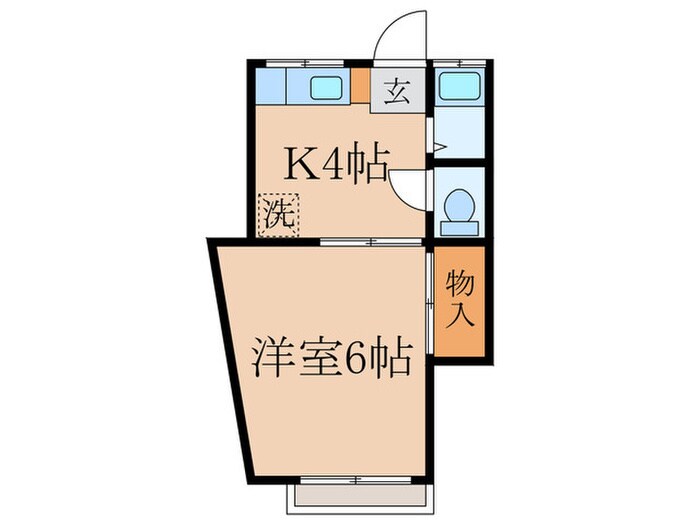 エトランゼの物件間取画像