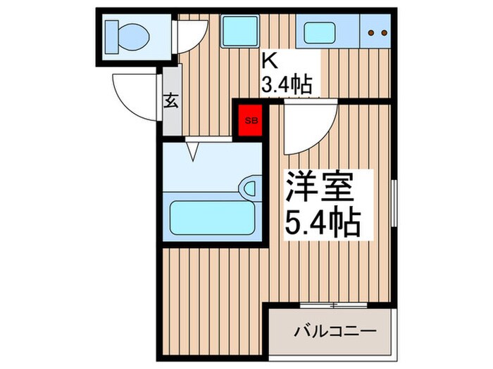Ｊｕｉｎの物件間取画像