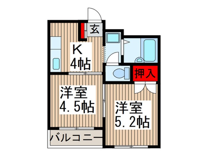 ＴＭＳビルの物件間取画像