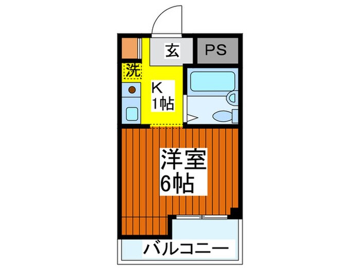 ﾗｲｵﾝｽﾞﾏﾝｼｮﾝ川口並木第2(506)の物件間取画像