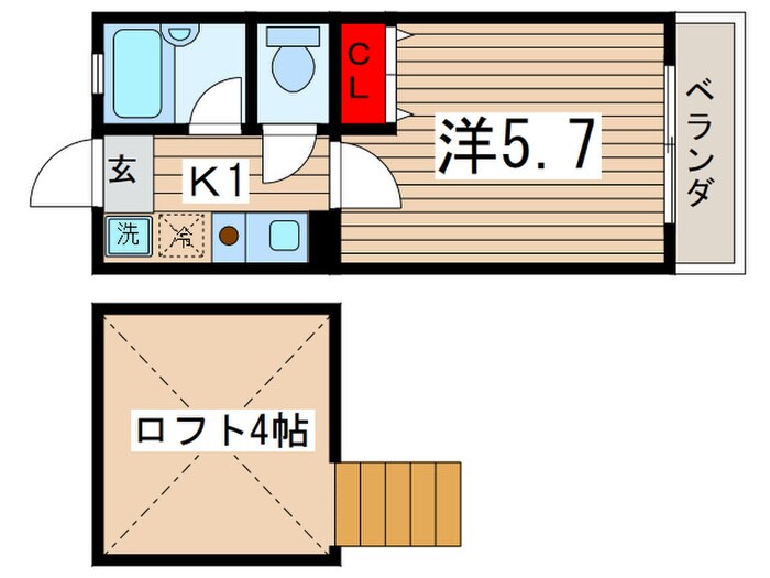 物件間取画像