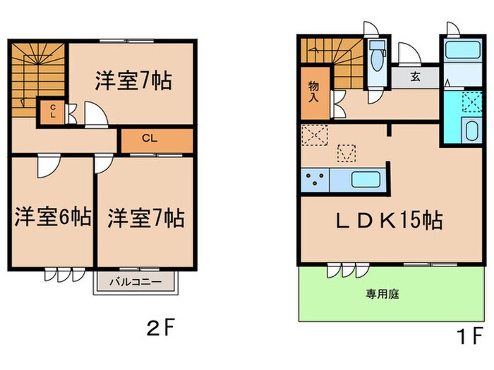 アビタシオンの物件間取画像