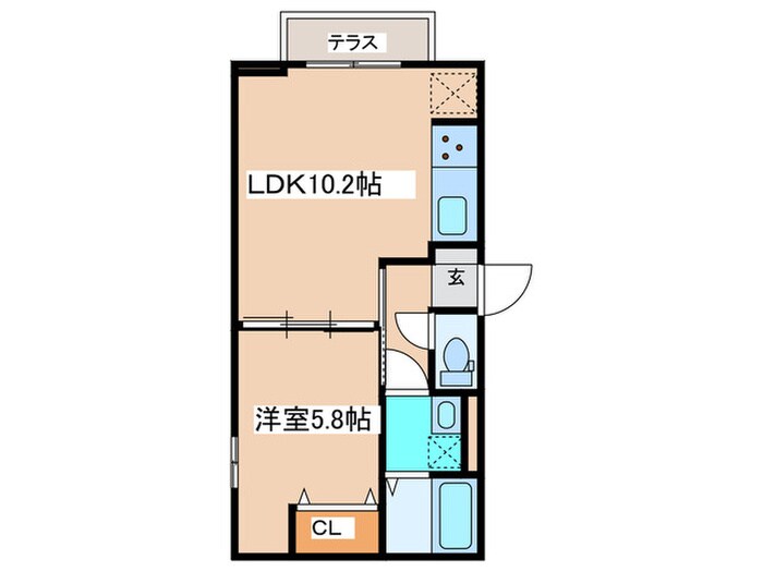 D-room樹・旭町の物件間取画像