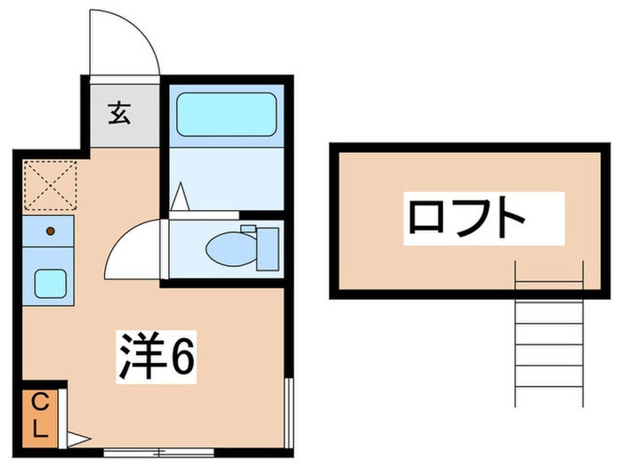 シャンティヒル白楽の物件間取画像