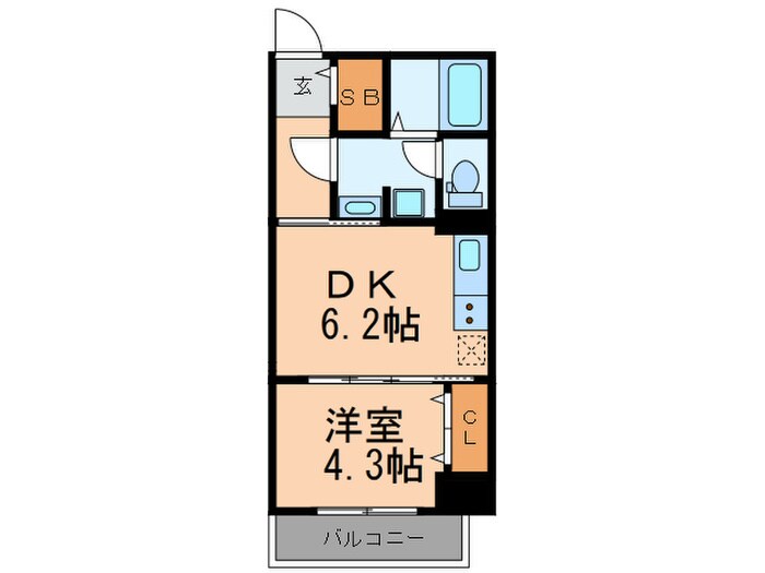 ワイズ柳橋の物件間取画像