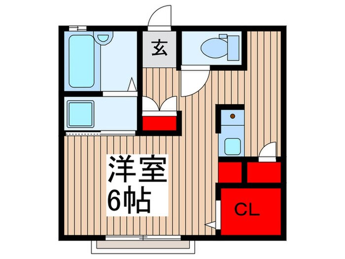 プラティ－ク戸田の物件間取画像