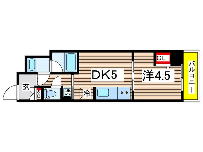 ルミークアン東陽町の物件間取画像