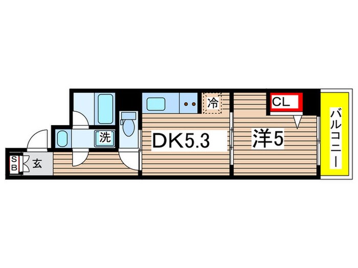 ルミークアン東陽町の物件間取画像