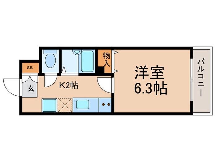 ドミールときわ台の物件間取画像
