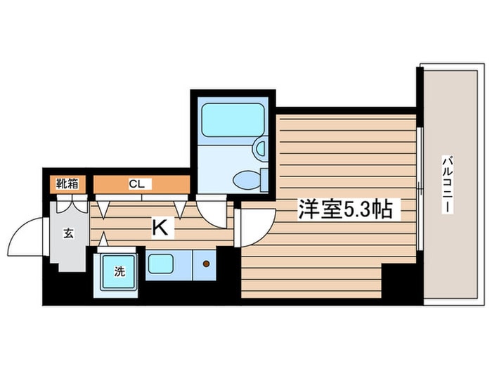 ソリスト綱島の物件間取画像