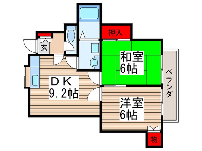 グレイス秀和の物件間取画像