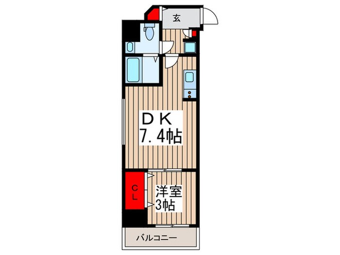 アルファコート西川口２２の物件間取画像