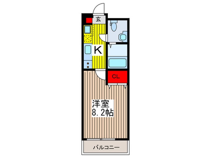 アルファコート西川口２２の物件間取画像