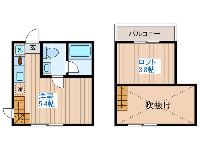 シルバ－コ－ト代田橋の物件間取画像