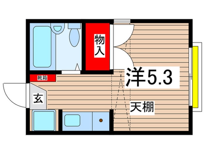 ポイント1630の物件間取画像