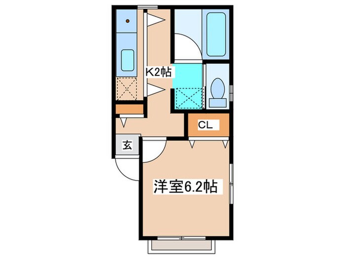 サンフォレスト本町の物件間取画像