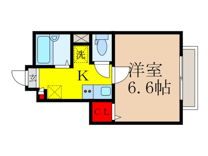 ラフィーネ東中野の物件間取画像