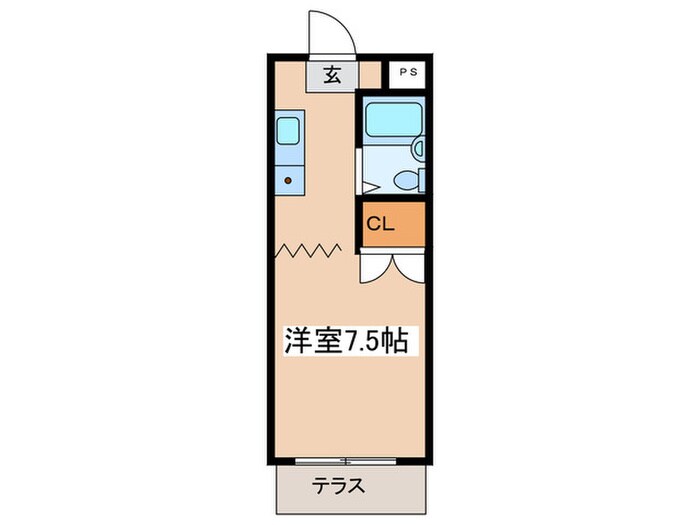 メゾンド本厚木の物件間取画像