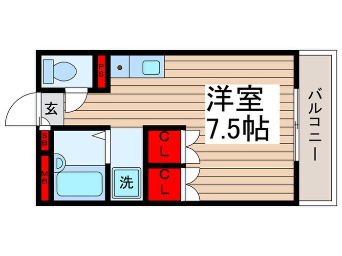 サンタフェスクエアの物件間取画像