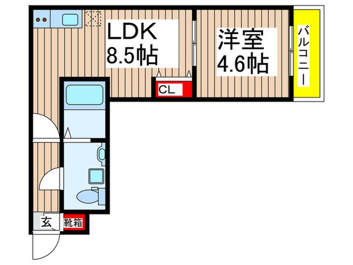 Cerebrare　Funabashiの物件間取画像
