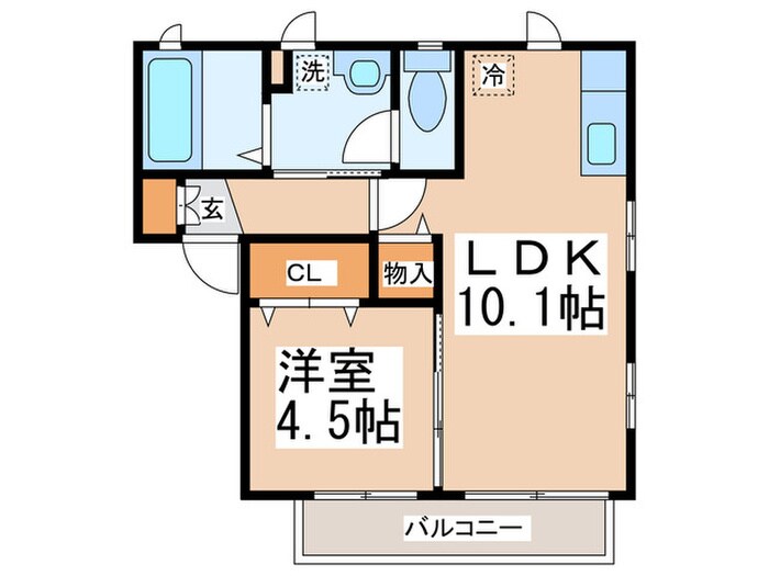 ＦａｉｒｙＶｉｌｌａＳⅡの物件間取画像