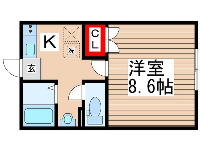 ＣＲＥＡ流山の物件間取画像