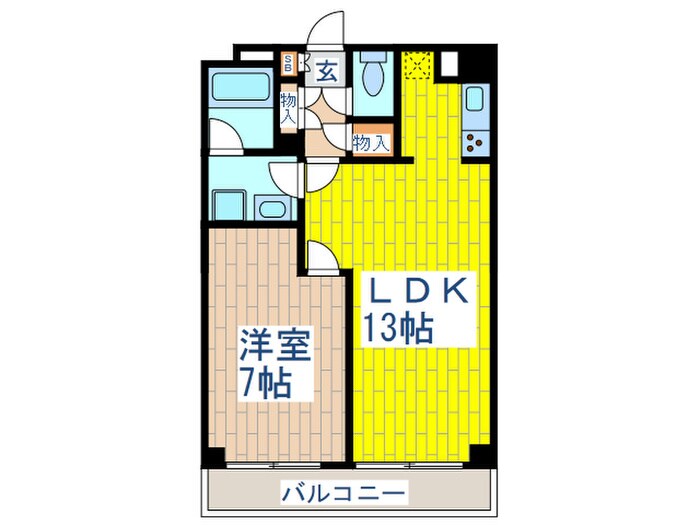 プリメ－ラ池上の物件間取画像