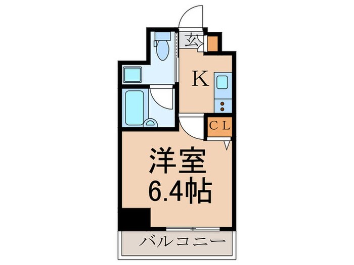ﾜｲｽﾞ ﾙ・ﾘｵﾝ新宿中井(502)の物件間取画像