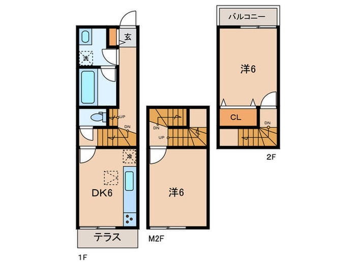 ＦＯＲＬＩＦＥ横浜北寺尾の物件間取画像