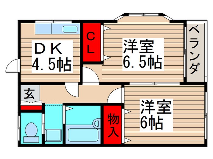 フタチュ－ファ－ム３の物件間取画像