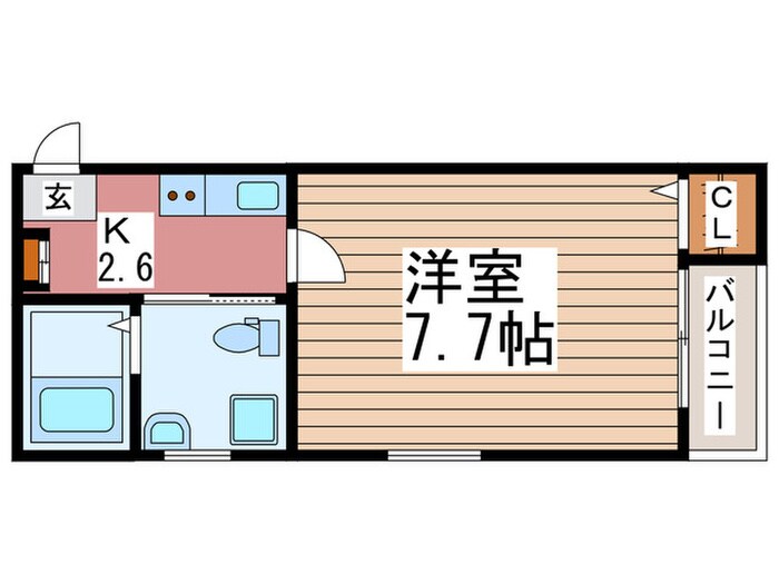 ＢＬＡＮＦＥＲＴＥ氷川の物件間取画像