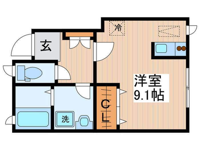 カ－サエスト吉祥寺の物件間取画像